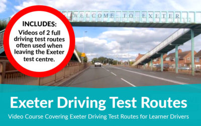 Exeter Driving Test Routes 2022