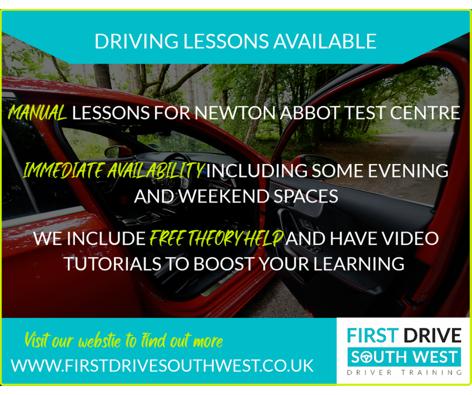 Driving Lessons in Newton Abbot, Kingsteignton, Torquay and Paignton